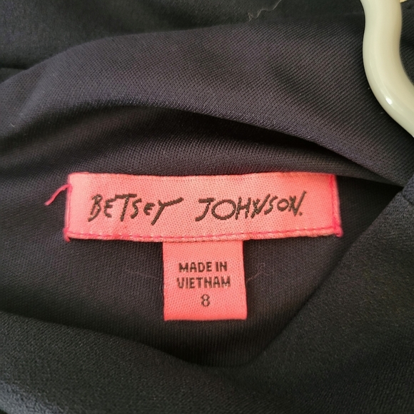 Betsey Johnson Stretch Crepe Dress Size 8 - Picture 5 of 8